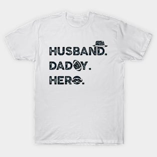 HUSBAND DAD HERO T-Shirt